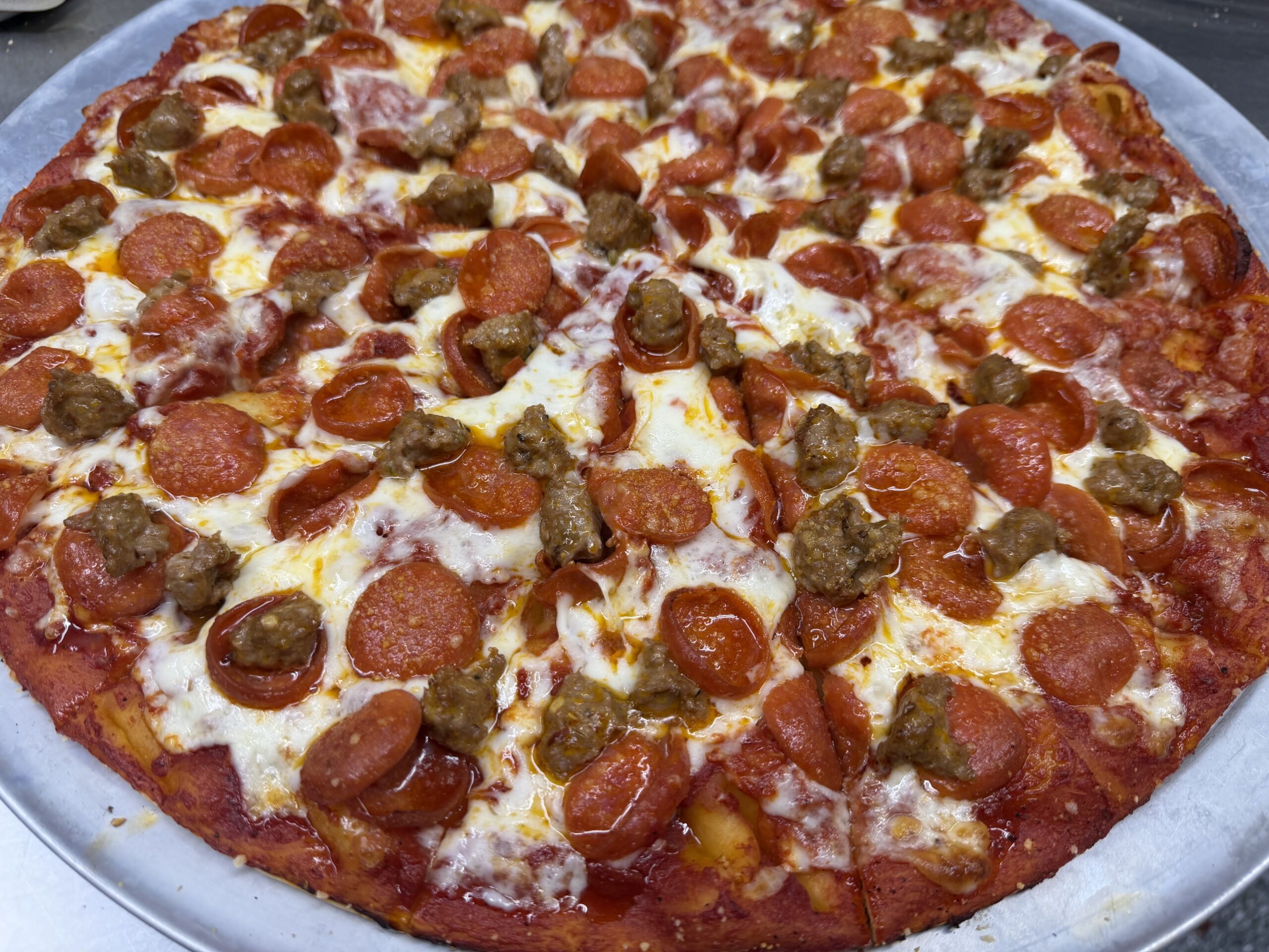 Gage's Delight specialty pizza from Legends Pizza Company