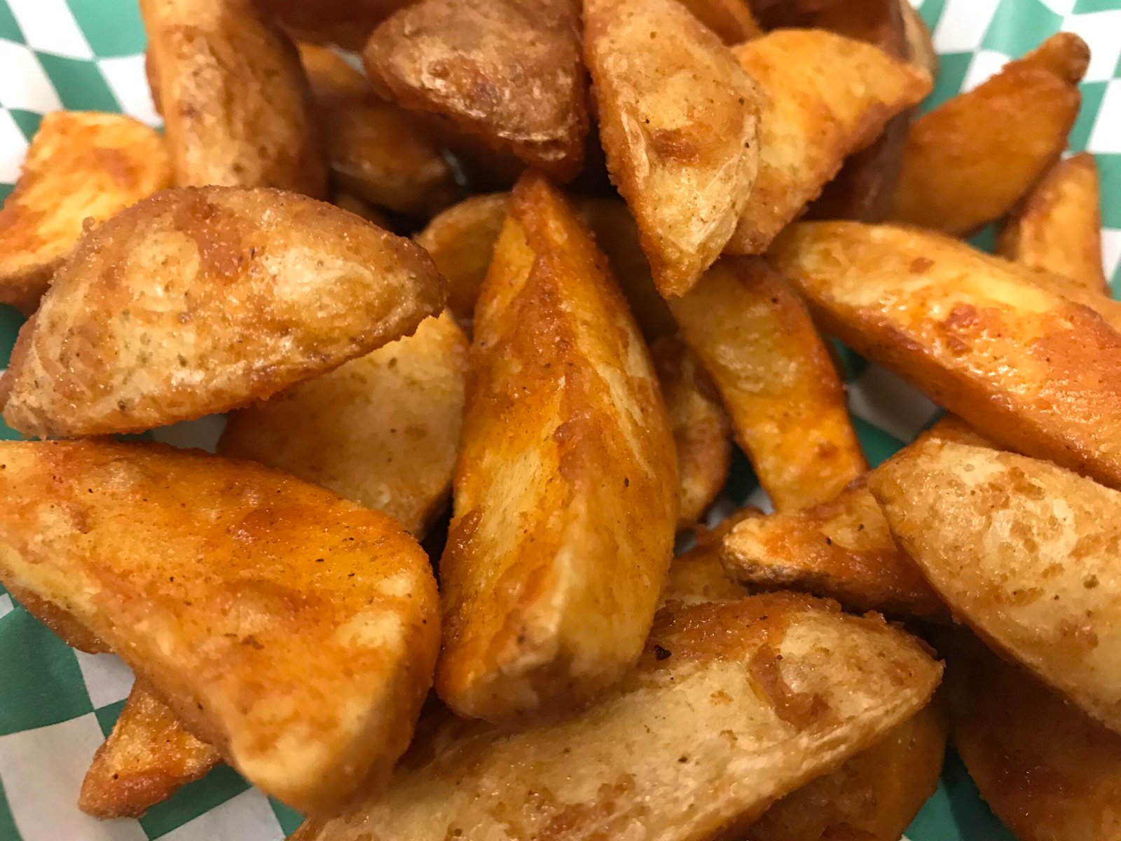 Seasoned Jo Jo potato wedges